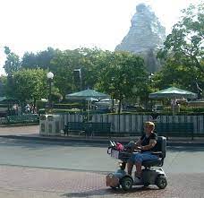 visiting theme parks with a wheelchair