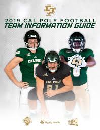 2019 Cal Poly Football Team Information Guide By Cal Poly