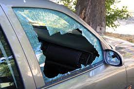 Smashed Car Window Glasper