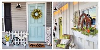 spring front porch decorating ideas