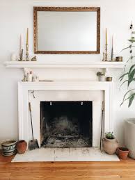 How To Paint Your Fireplace White And