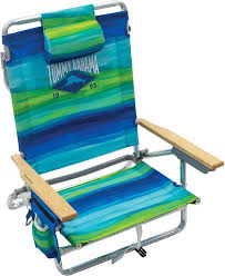 Great savings & free delivery / collection on many items. Amazon Com Tommy Bahama 5 Position Classic Lay Flat Folding Backpack Beach Chair Blue And Green Stripe 23 X 25 25 X 31 5 Sports Outdoors
