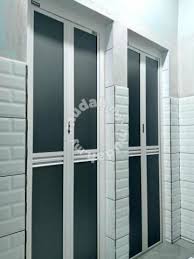 Pintu minimalis yang tepat dijadikan pilihan. Pintu Bilik Air Bi Fold Aluminium Door Plain Color Furniture Decoration For Sale In Alor Setar Kedah Mudah My