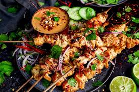 The peanut sauce can be used for all kinds of things beyond satay. Easy Chicken Satay With Peanut Chilli Sauce Nicky S Kitchen Sanctuary