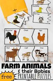 Free Farm Animals And Their Babies
