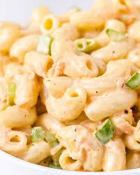 I was desperately searching for the rather plain macaroni salad served at ono hawaiian bbq and this one comes close! Hawaiian Macaroni Salad The Chunky Chef
