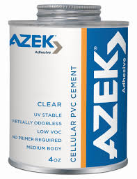 azek pipe cements primers cleaners