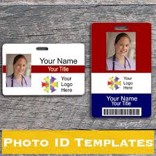 Photo Badges Design Picture Id Cards Online Name Tag Wizard