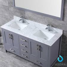 Various sizes, shapes and styles are all yours to decide for better values. Lexora 60 Inch Jacques Color Dark Gey Double Bathroom Vanity