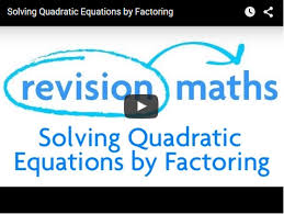 factorising mathematics gcse revision
