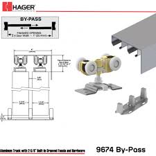 hager 9674 4 ft by p set stock no 136345