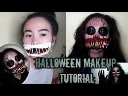 scary halloween makeup tutorial 2020