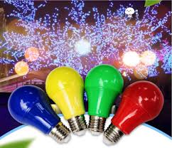 led outdoor waterproof color bulb