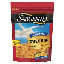 sargento shredded cheese cheddar