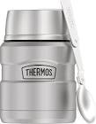 Stainless Steel Food Jar with Spoon, 16-oz Thermos