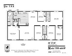 tnr 4686w mobile home floor plan