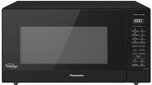 Panasonic nn sn736w microwave oven single 11 97 gal capacity microwave 10 power levels 1250 w microwave power 15 turntable 120 v ac countertop white office depot from media.officedepot.com this panasonic microwaves are easy to use, along with multiple settings for the various food types. Buy Panasonic 44l Cyclonic Inverter Genius Sensor Microwave Oven Black Harvey Norman Au