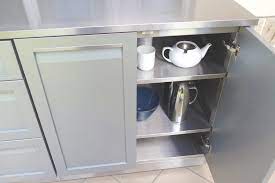 stainless countertop