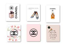 Free Printable Chanel Wall Art