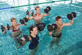water aerobics workout