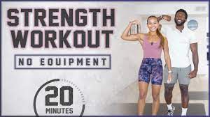 20 minute bodyweight strength workout