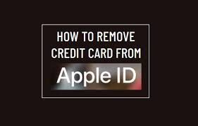 In order to remove the credit card from your apple account, choose none (13) … How To Remove Credit Card From Apple Id