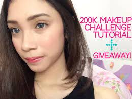 200k makeup challenge tutorial in