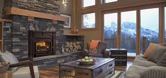 Woodstove Fireplace And Patio