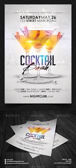 How To Size A 4x6 Flyer Template Photoshop Cocktail Party Flyer