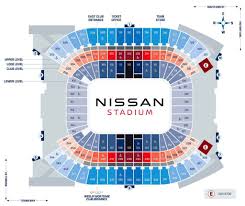 stadium seating map nashville live