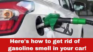 gasoline smell in your car