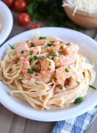 creamy garlic shrimp pasta mel s