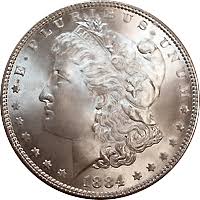 1884 S Morgan Silver Dollar Value Cointrackers