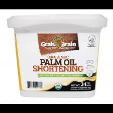 organic palm oil shortening