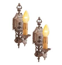 Pair Of Silver Plated Classical Revival