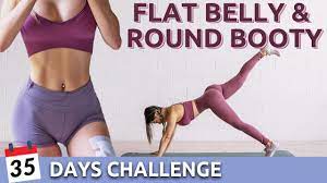 flat belly and round booty workout 15