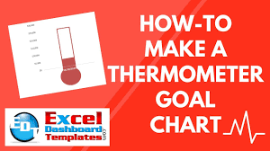 Learn How To Make A Custom Thermometer Goal Chart In Excel