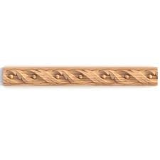 carved beaded moulding wooden twisted