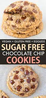 Enjoy a holiday sweetness that doesn't come from sugar. Vegan Sugar Free Chocolate Chip Cookies Gluten Free The Big Man S World