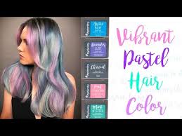 Vibrant Pastel Hair Color Youtube