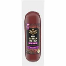 Our traditional old fashioned summer sausage recipe bringing people together since 1978. Kroger Private Selection Beef Summer Sausage With Garlic 14 Oz