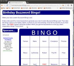 Help Business Buzzword Bingo