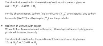 Notes On Reaction With Metals Unacademy