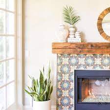 New Photographs Fireplace Tile Pattern