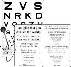 Low Vision Letter Chart In Multiple Languages Precision Vision