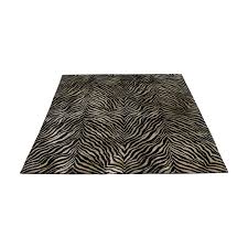 abc carpet home zebra print area rug