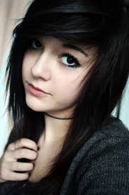This hairstyle right here is the best that you can get in a formal gothic hairstyle where the hair is not quite similar to an emo cut but still has traits in bits. 69 Emo Hairstyles For Girls I Bet You Haven T Seen Before