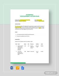 Simple Action Plan Template 21 Free