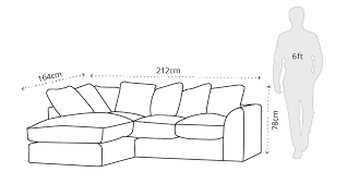 how to measure a corner sofa bringing