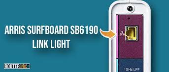 arris surfboard sb6190 lights a